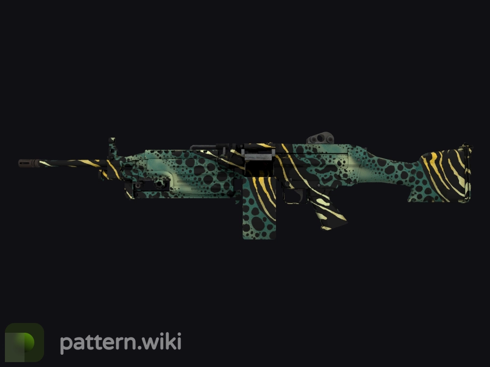 M249 Emerald Poison Dart seed 696