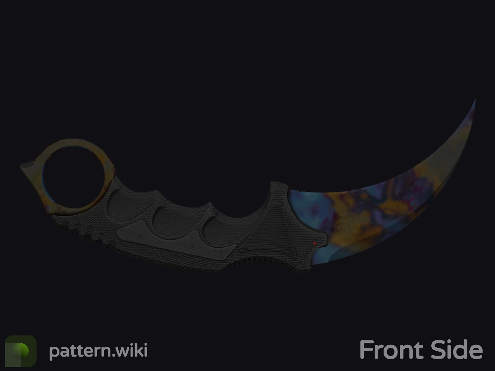 Karambit Case Hardened seed 889