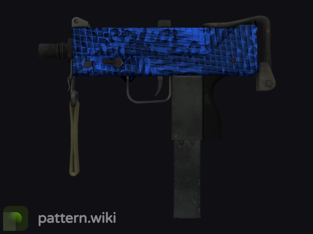 MAC-10 Lapis Gator seed 402