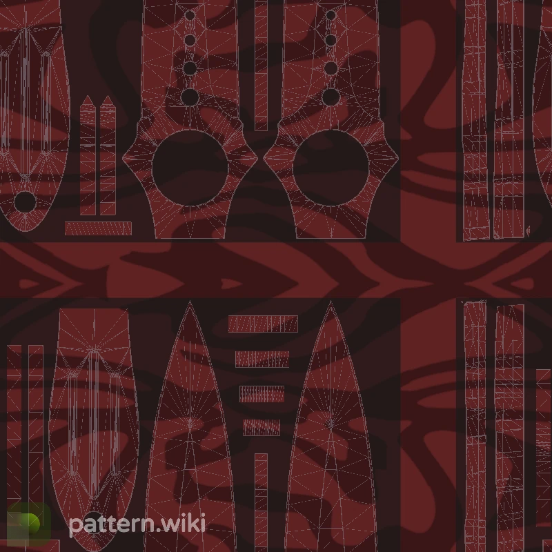 Skeleton Knife Slaughter seed 247 pattern template