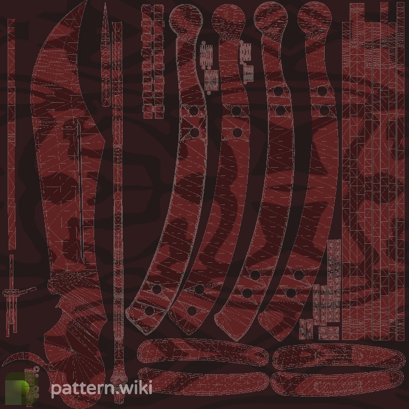 Butterfly Knife Slaughter seed 693 pattern template