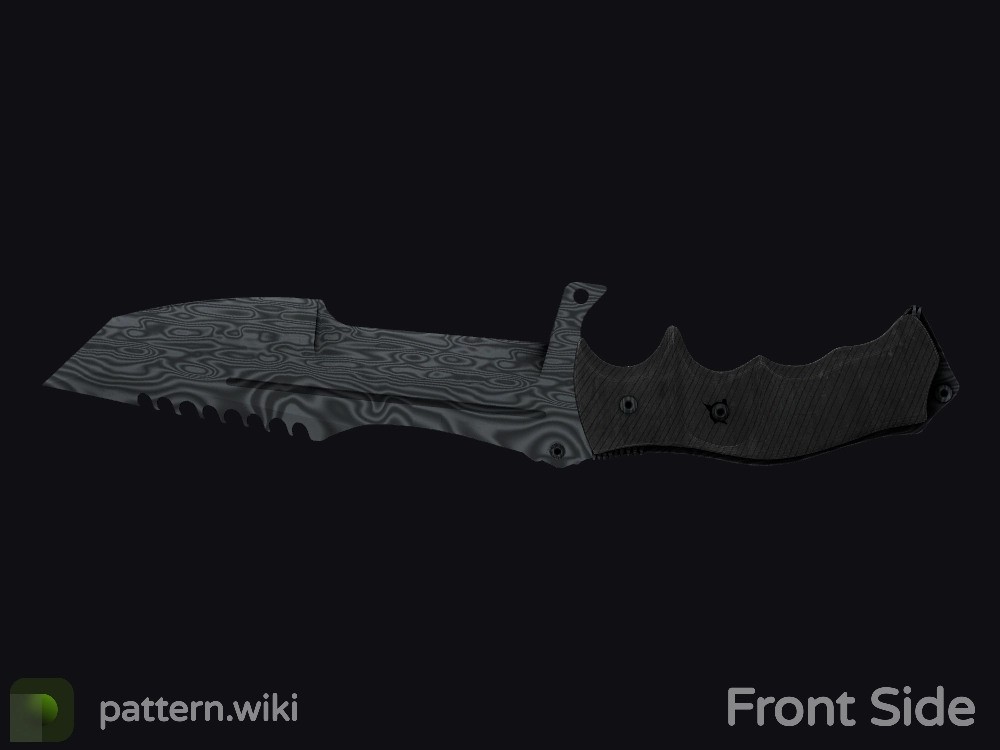 Huntsman Knife Damascus Steel seed 777