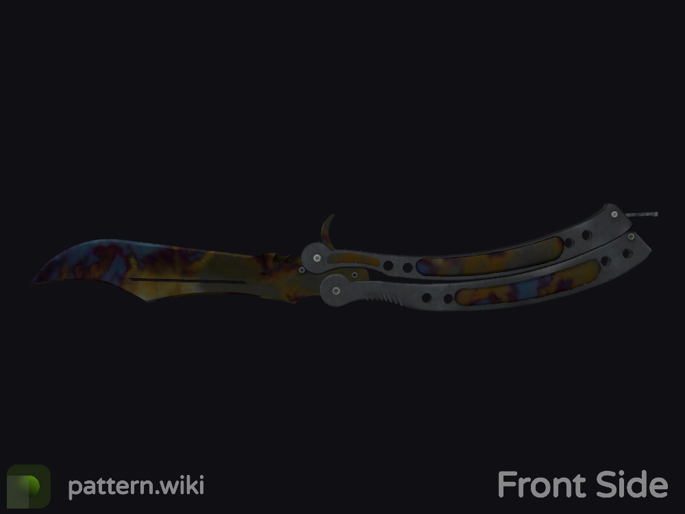 Butterfly Knife Case Hardened seed 634