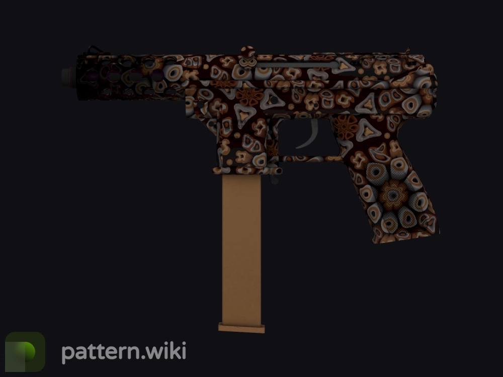 Tec-9 Orange Murano seed 607