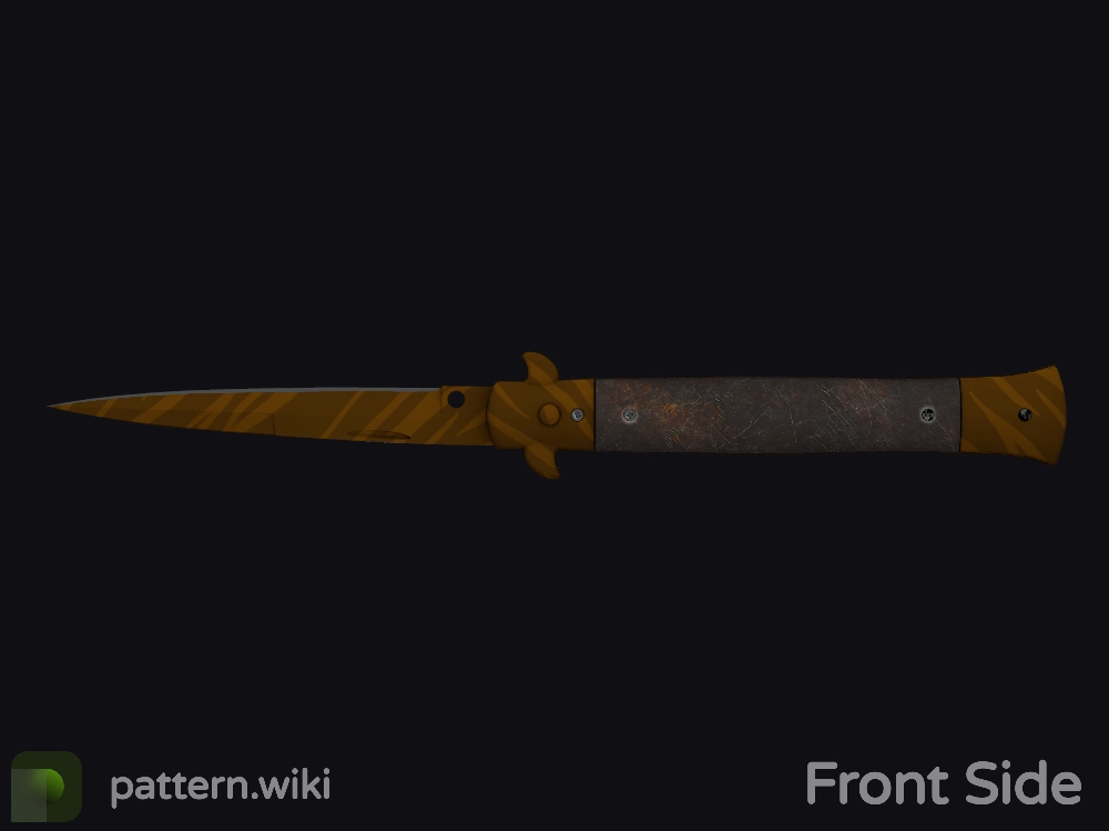 Stiletto Knife Tiger Tooth seed 231