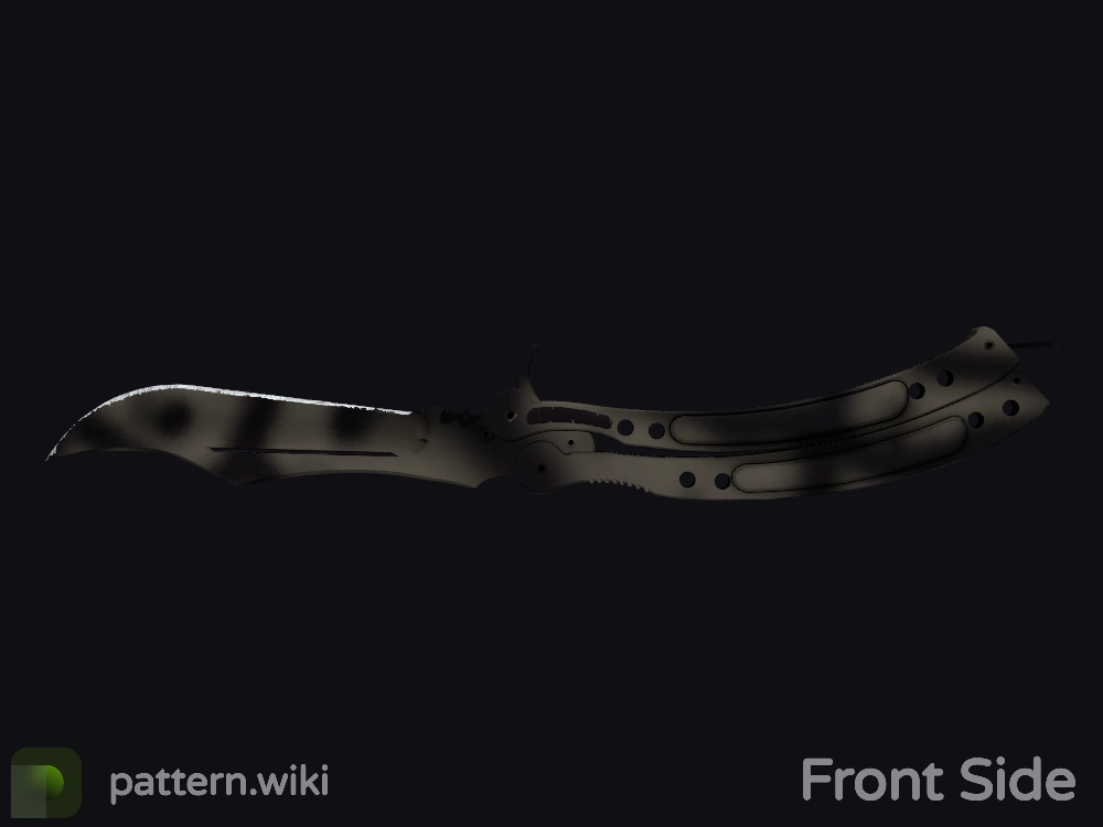 Butterfly Knife Scorched seed 601