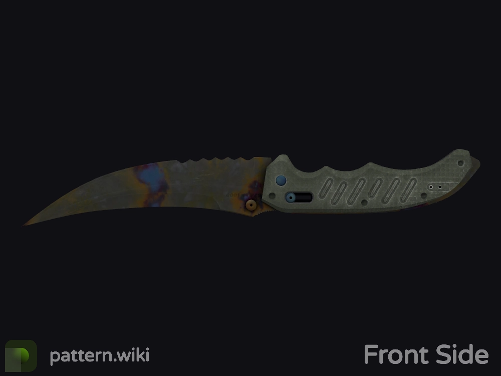 Flip Knife Case Hardened seed 422