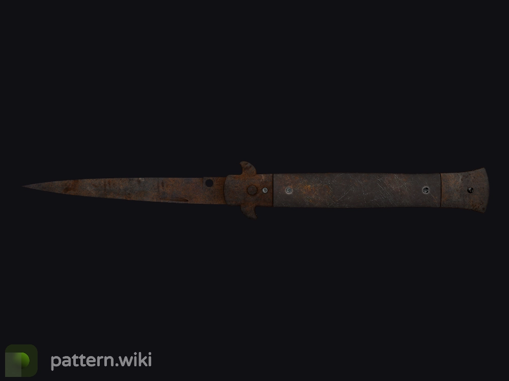 Stiletto Knife Rust Coat seed 778