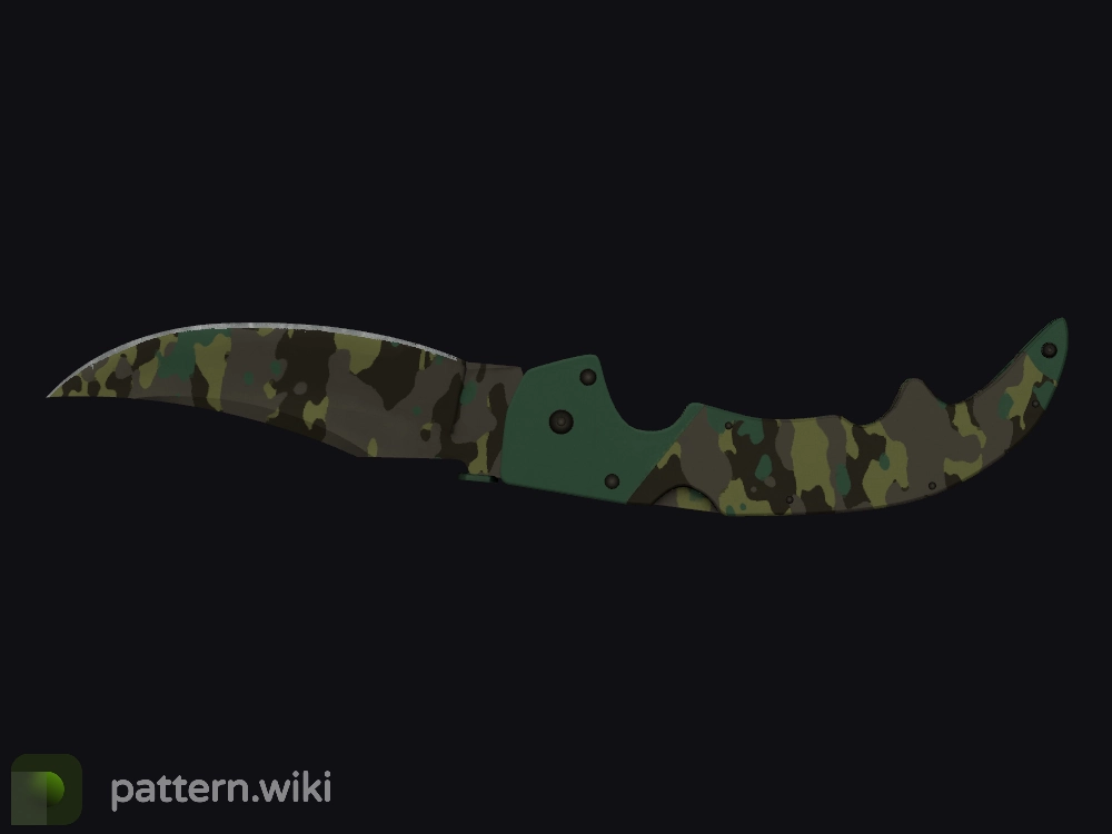 Falchion Knife Boreal Forest seed 143