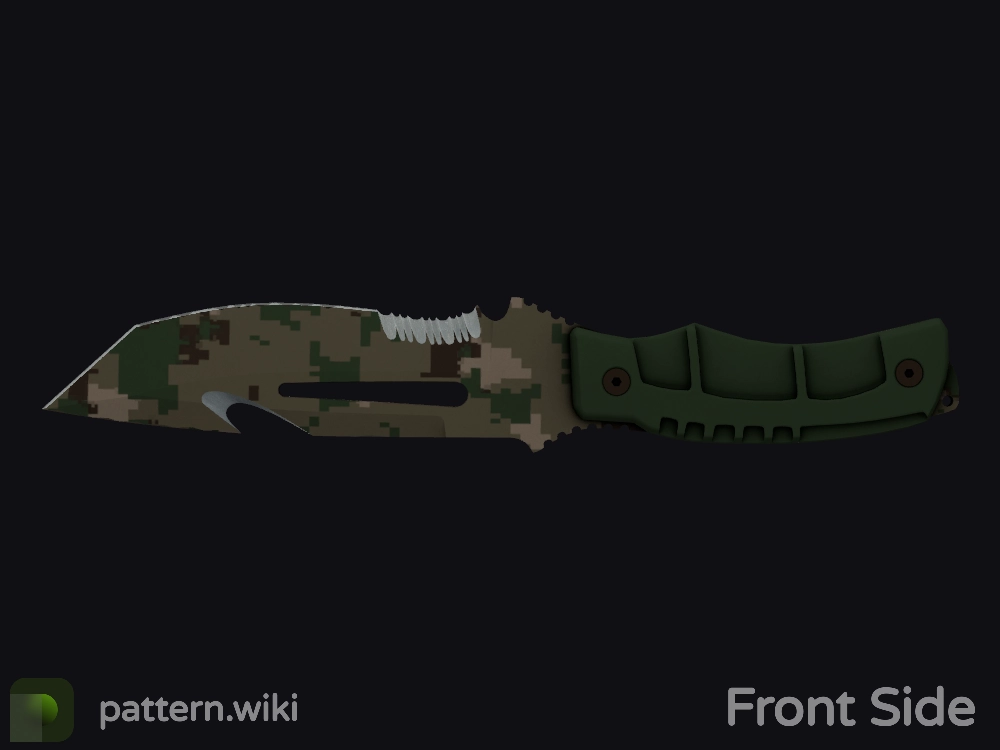 Survival Knife Forest DDPAT seed 456