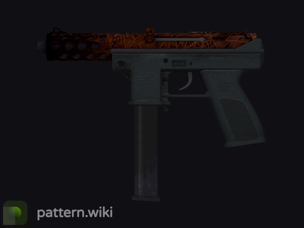 Tec-9 Red Quartz seed 976