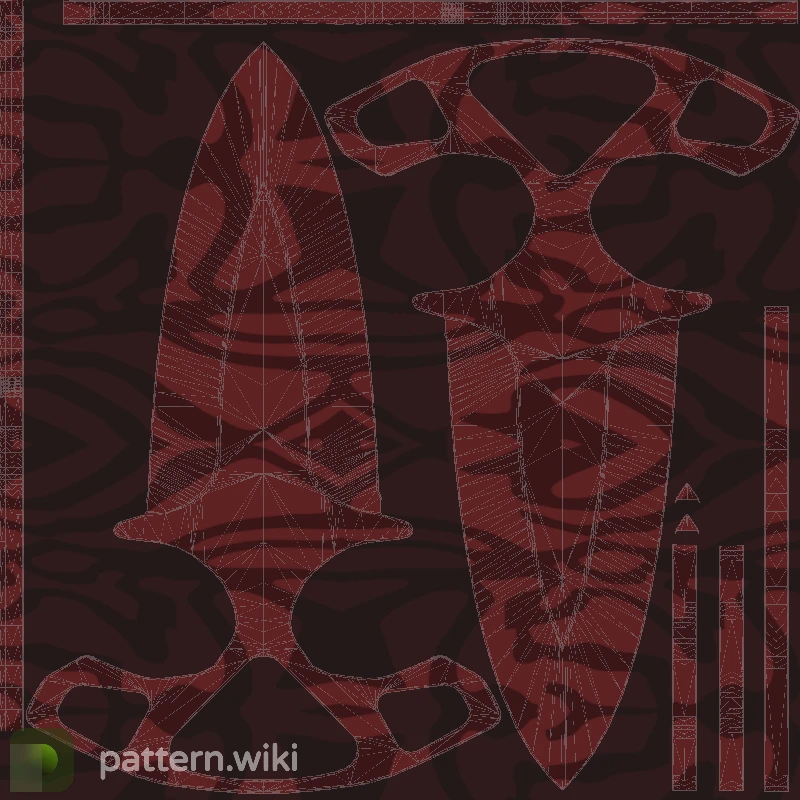 Shadow Daggers Slaughter seed 154 pattern template