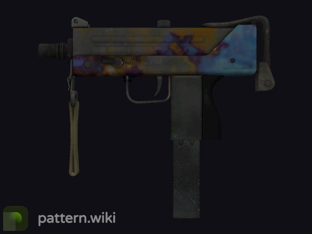 MAC-10 Case Hardened seed 617