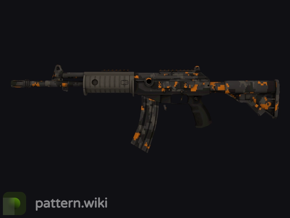 Galil AR Orange DDPAT seed 276