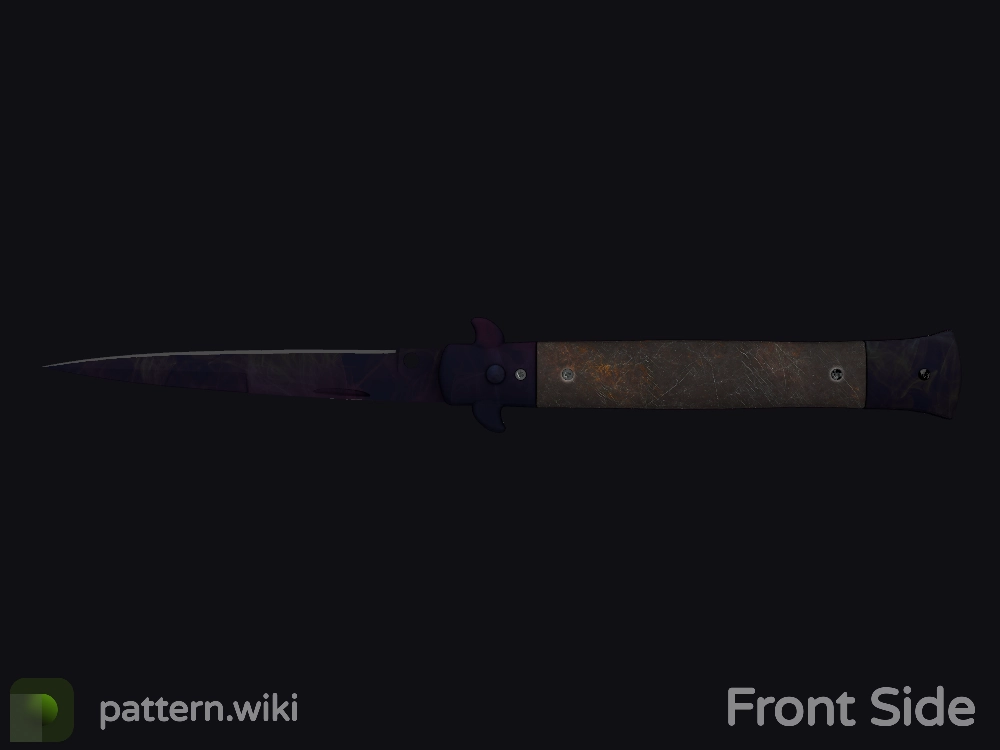 Stiletto Knife Doppler seed 93