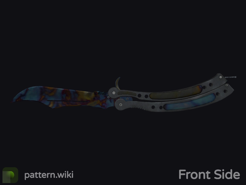 Butterfly Knife Case Hardened seed 128