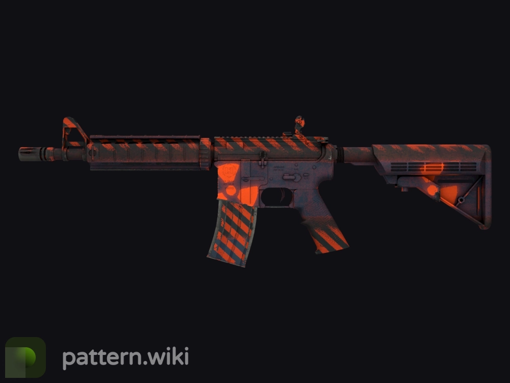 M4A4 Radiation Hazard seed 360