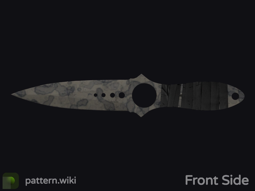 Skeleton Knife Stained seed 111