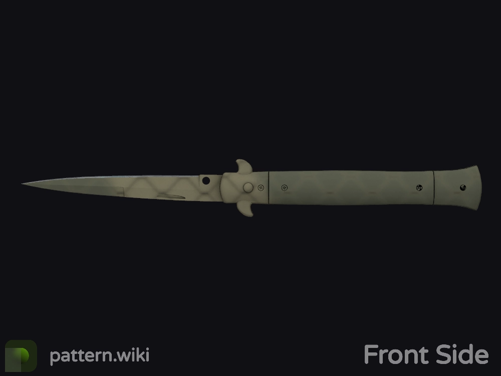 Stiletto Knife Safari Mesh seed 746