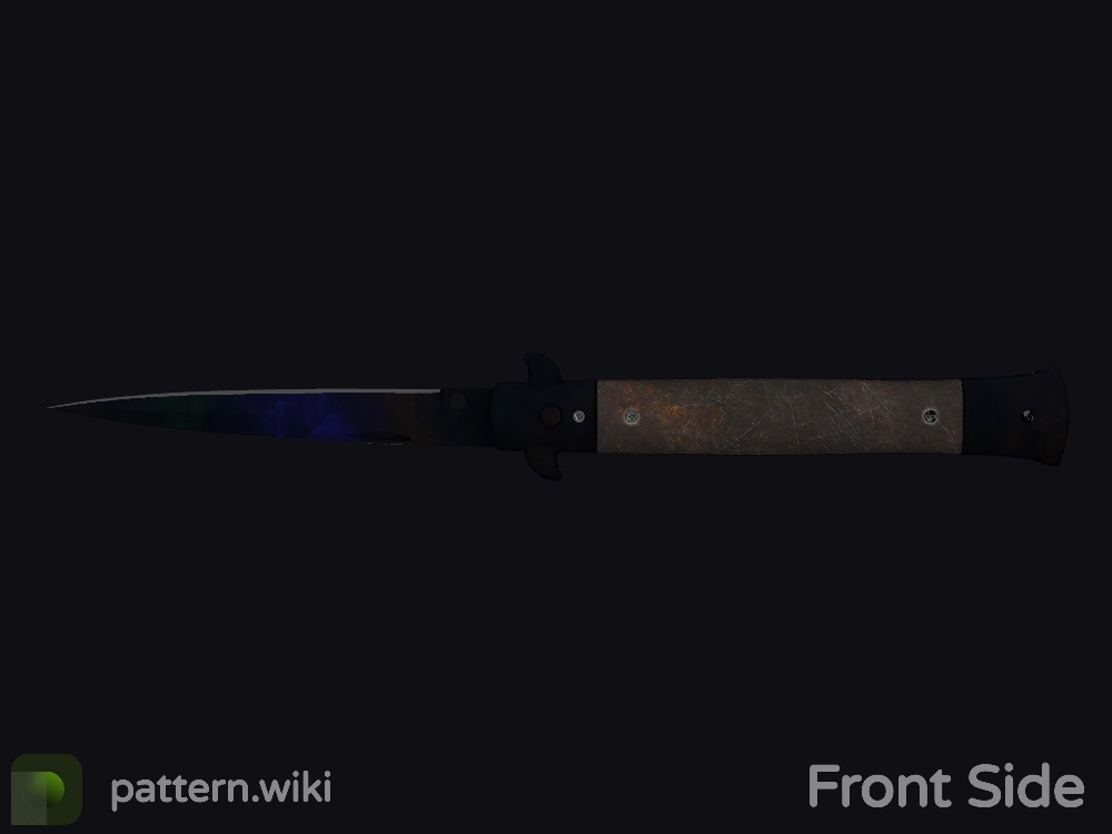 Stiletto Knife Doppler seed 388