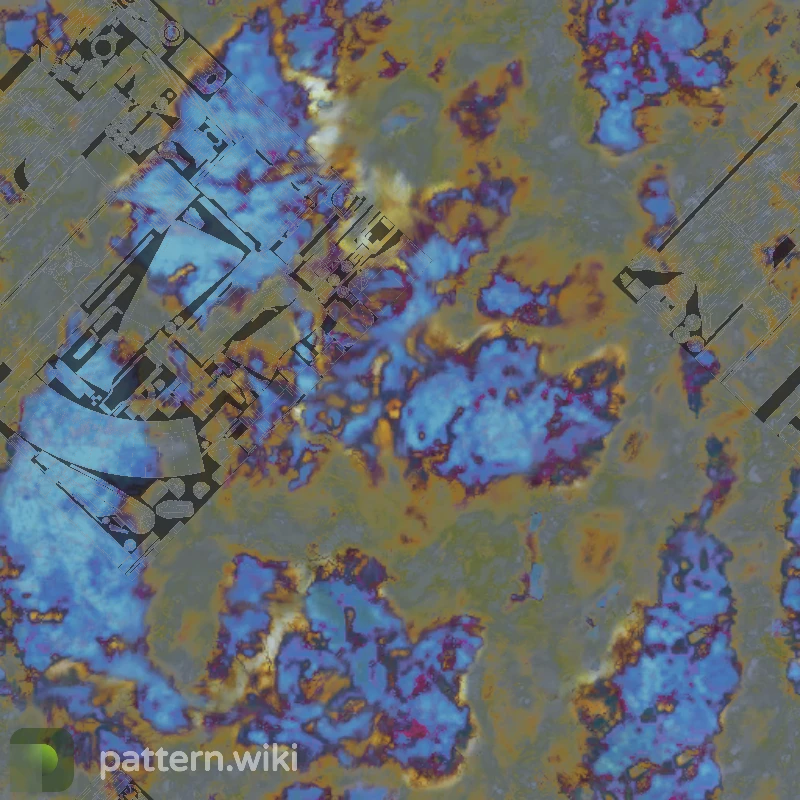 AK-47 Case Hardened seed 553 pattern template