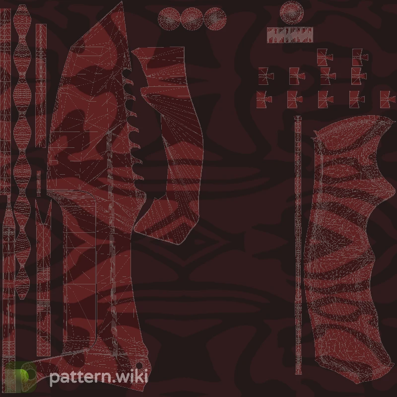 Huntsman Knife Slaughter seed 704 pattern template