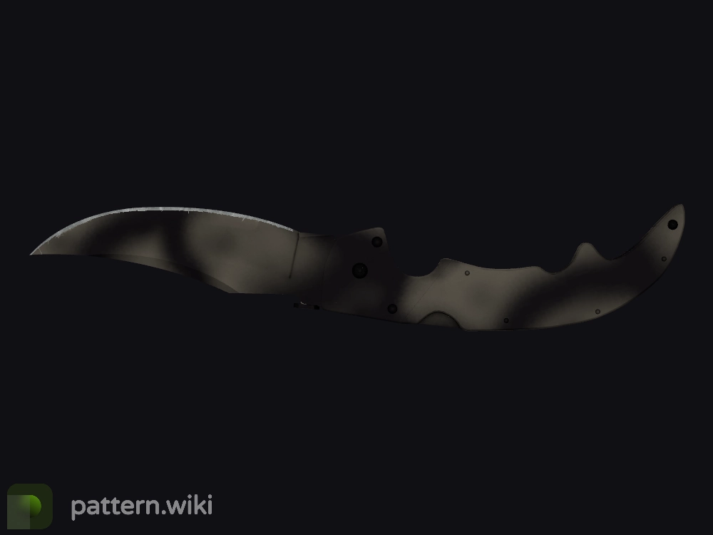 Falchion Knife Scorched seed 605