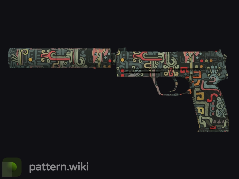 USP-S Ancient Visions seed 609