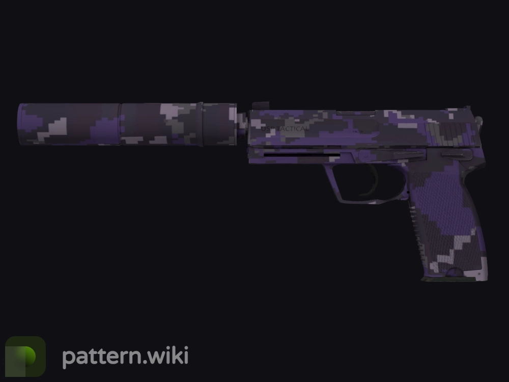 USP-S Purple DDPAT seed 487