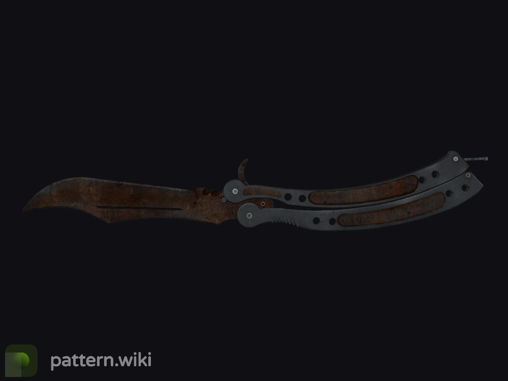 Butterfly Knife Rust Coat seed 588