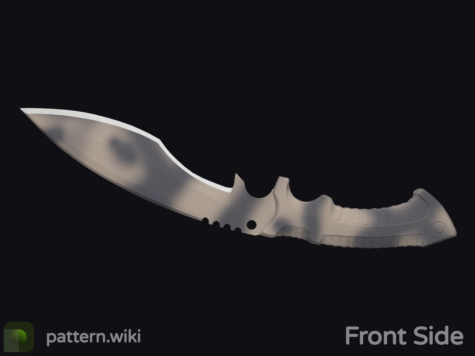 Kukri Knife Scorched seed 264