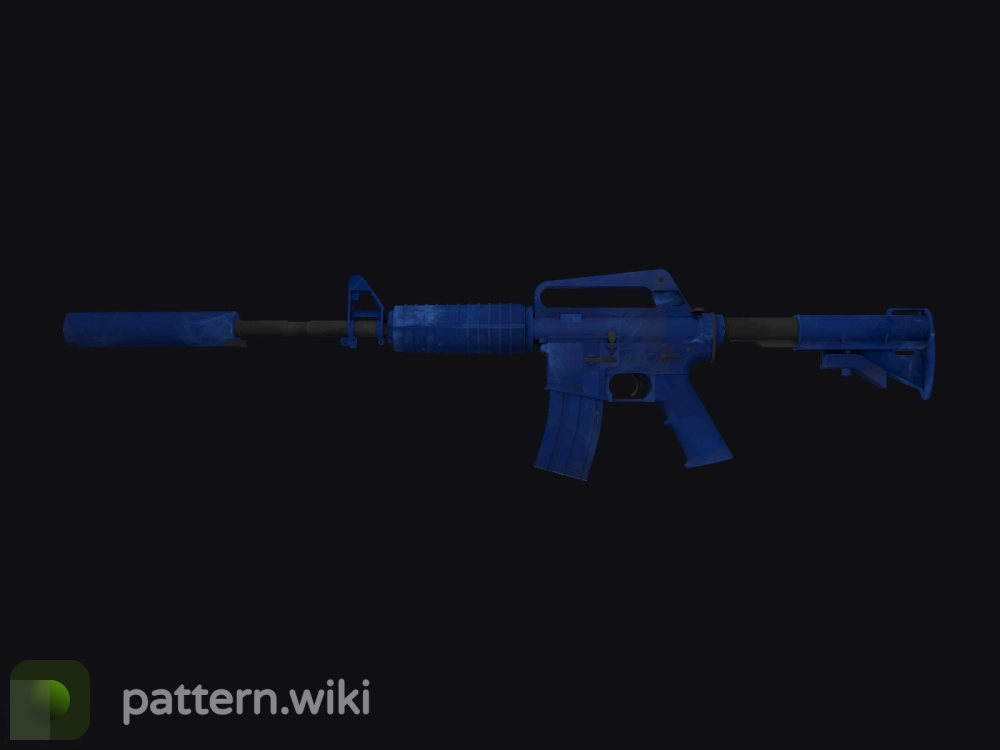 M4A1-S Blue Phosphor seed 244