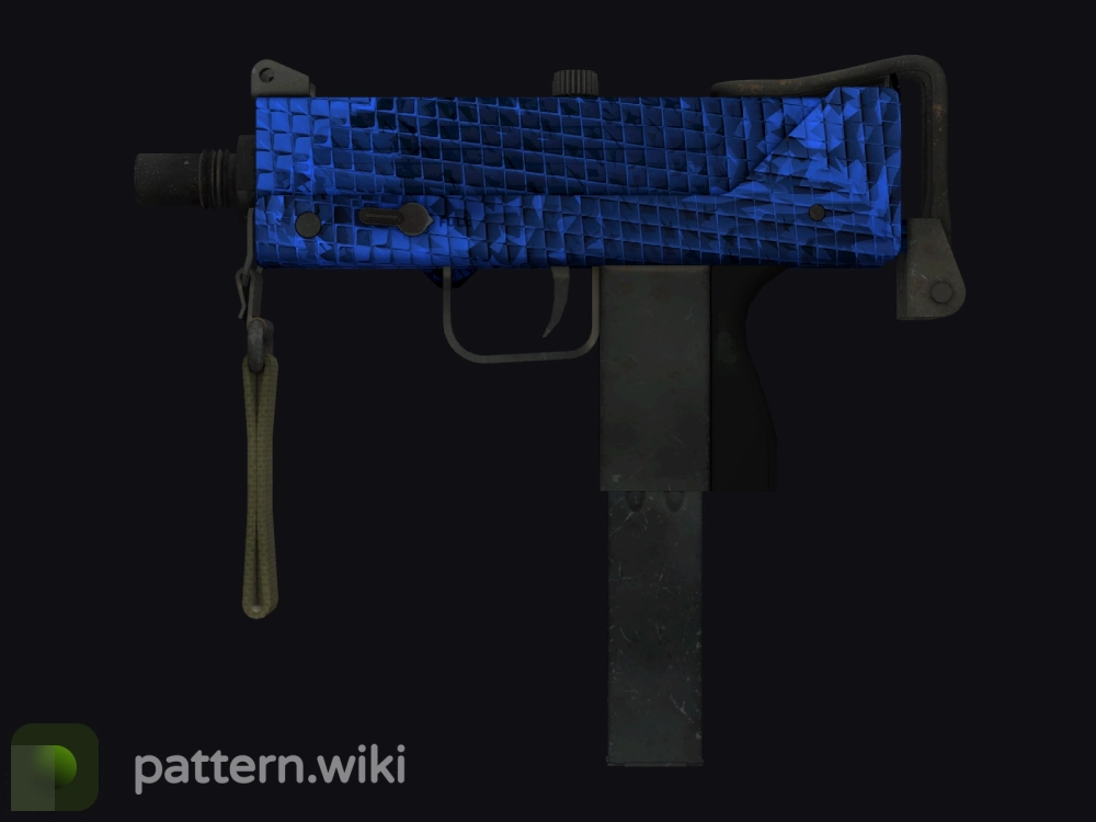 MAC-10 Lapis Gator seed 819