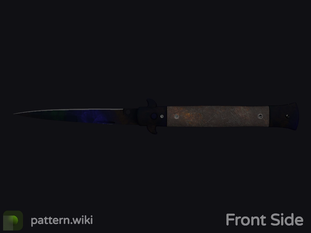 Stiletto Knife Doppler seed 519