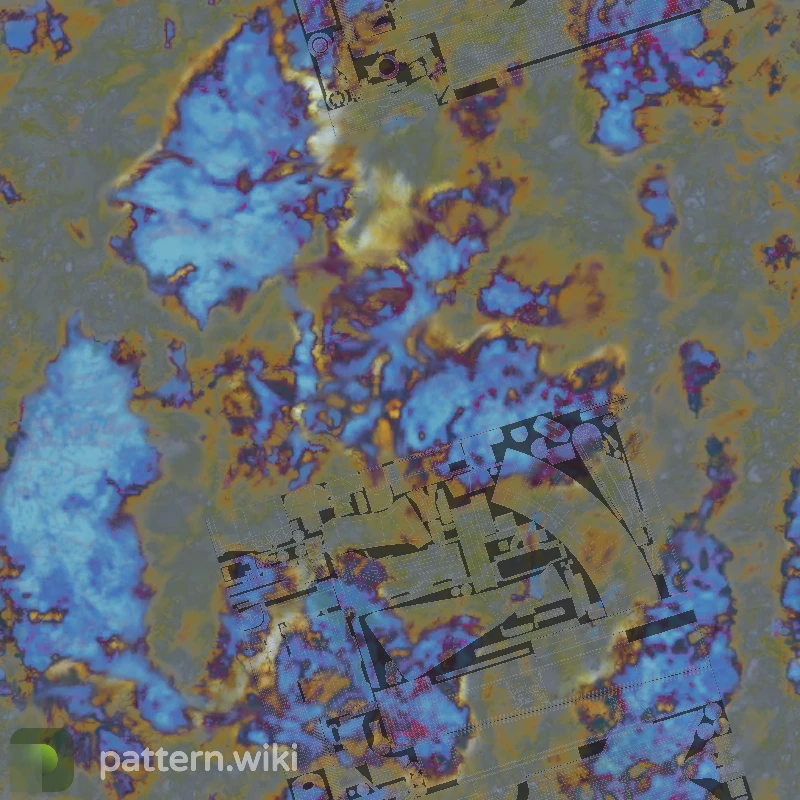 AK-47 Case Hardened seed 945 pattern template