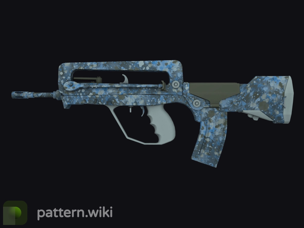 FAMAS Cyanospatter seed 264