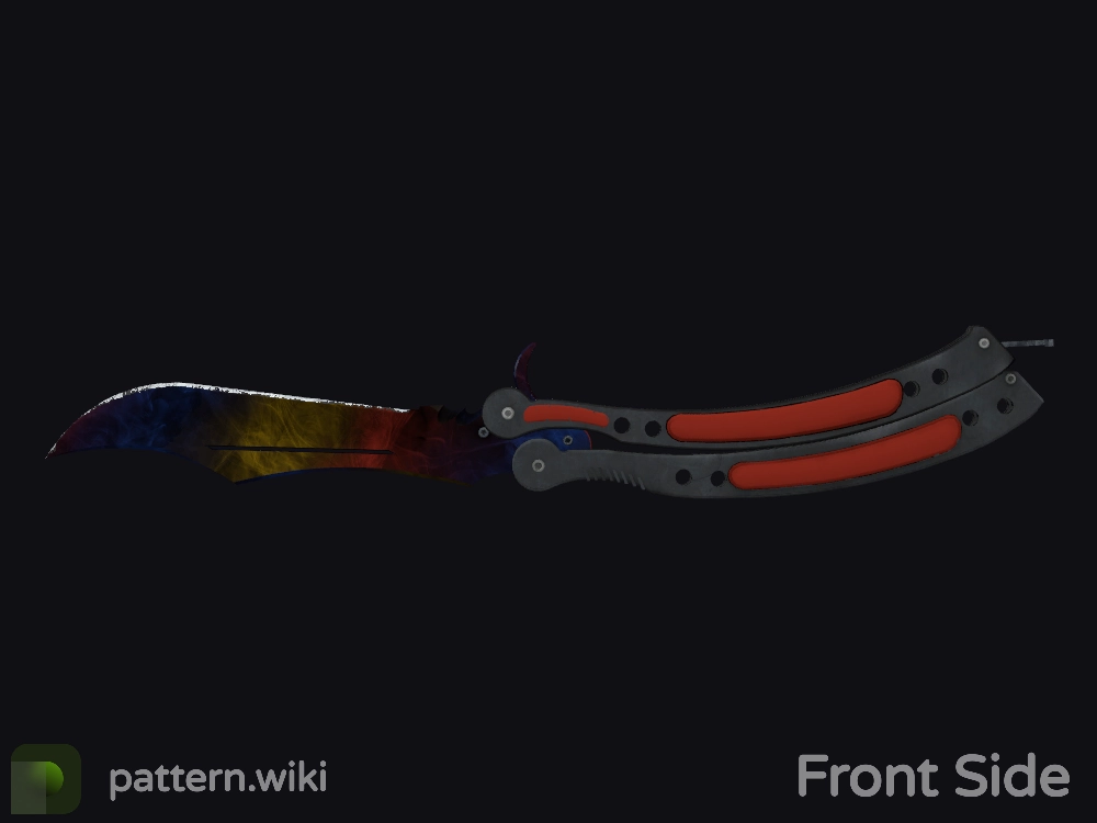 Butterfly Knife Marble Fade seed 357