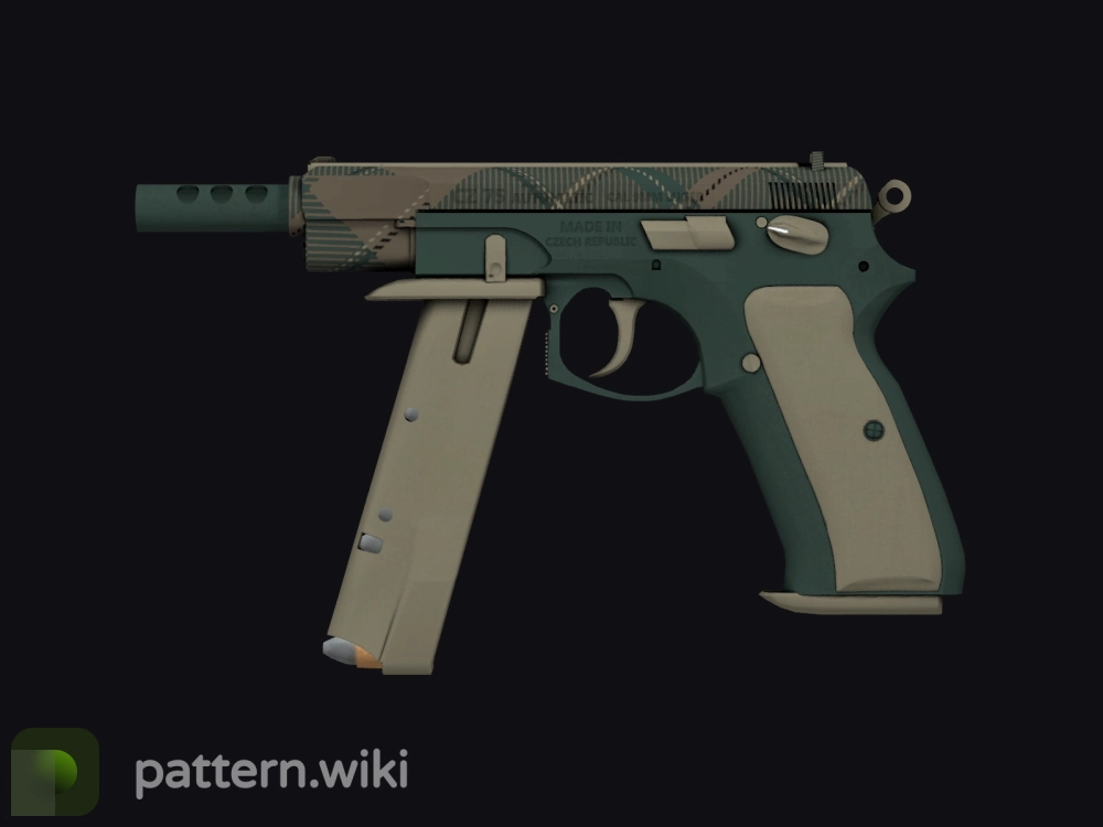 CZ75-Auto Green Plaid seed 770