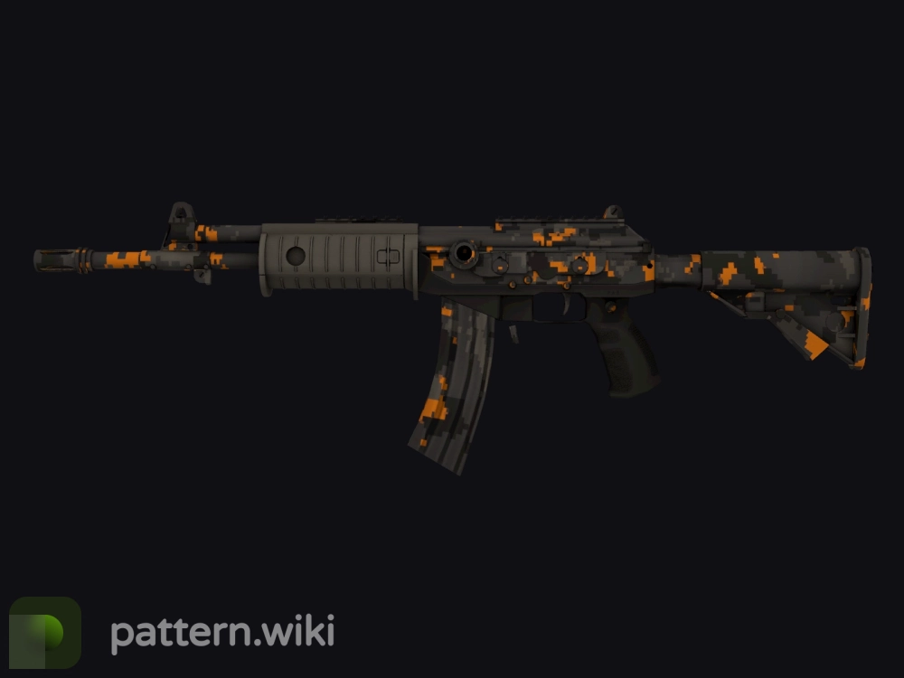 Galil AR Orange DDPAT seed 154