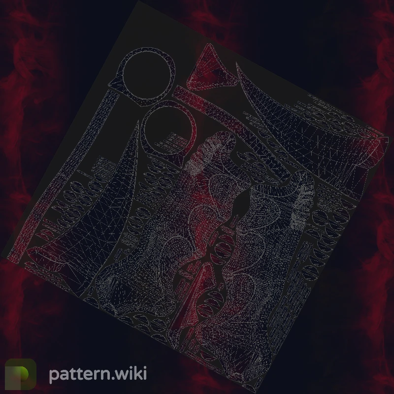 Karambit Doppler seed 355 pattern template