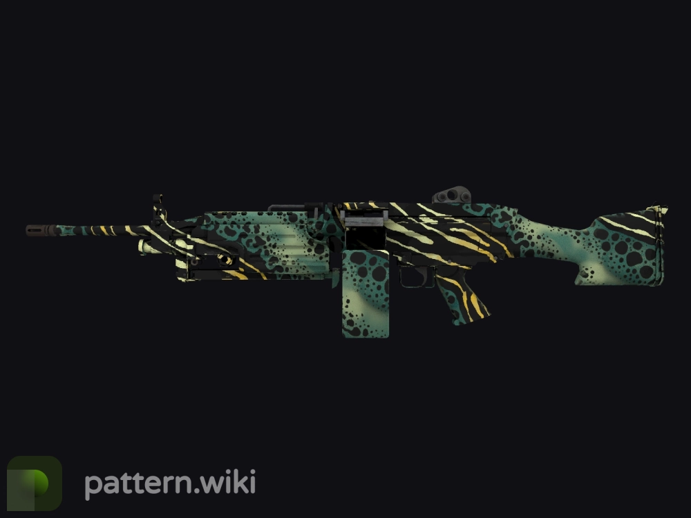 M249 Emerald Poison Dart seed 971