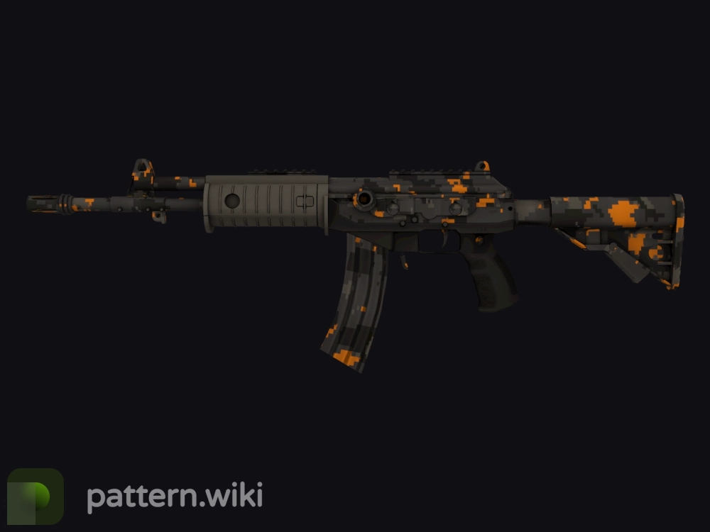 Galil AR Orange DDPAT seed 57