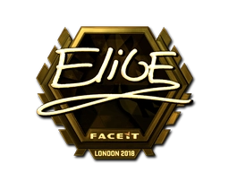 Sticker EliGE (Gold) | London 2018 preview