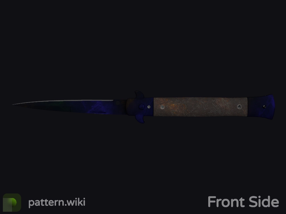 Stiletto Knife Doppler seed 155