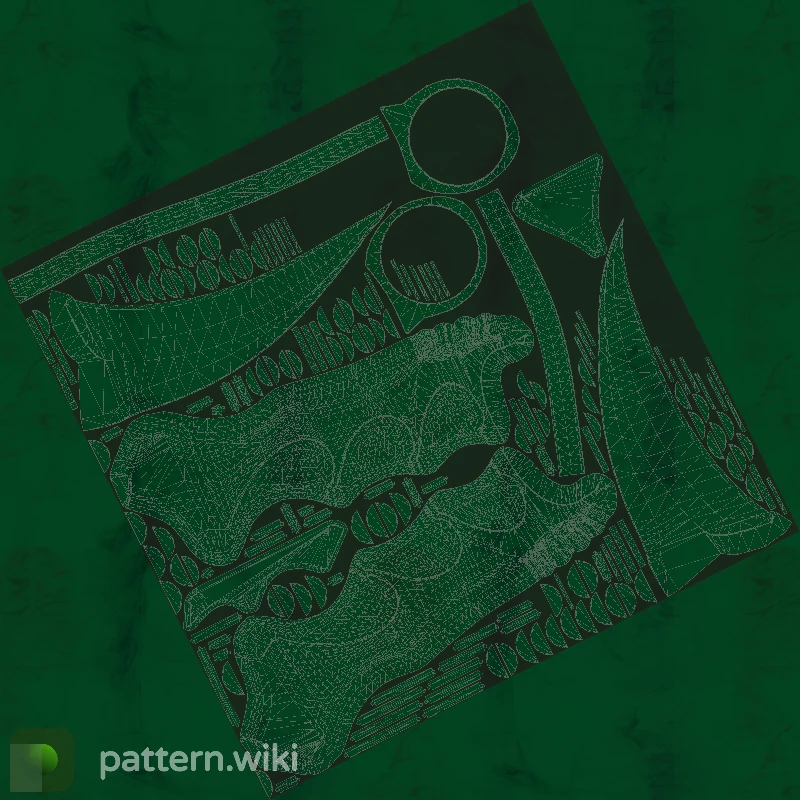 Karambit Gamma Doppler seed 32 pattern template