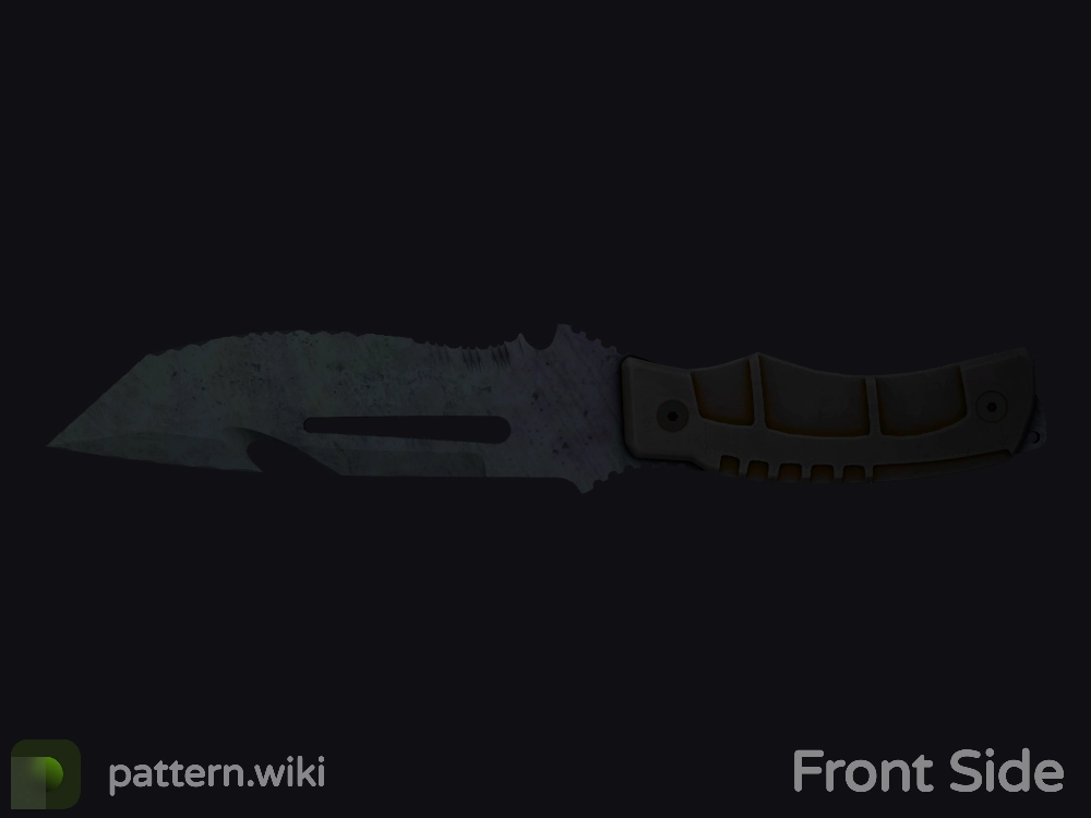 Survival Knife Blue Steel seed 362