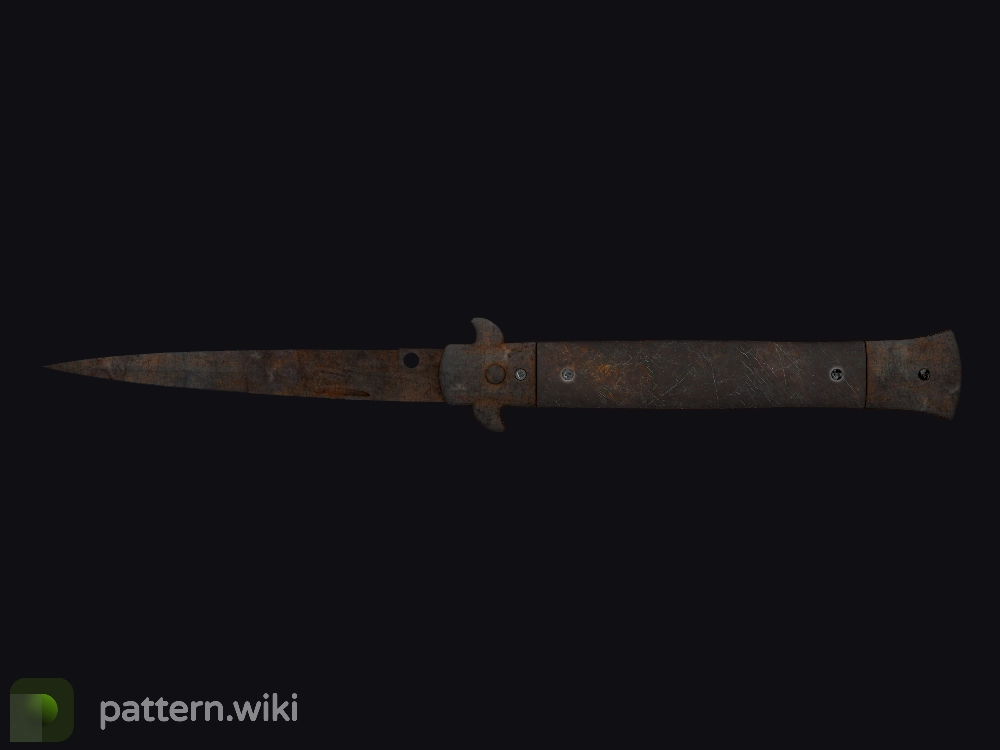 Stiletto Knife Rust Coat seed 859