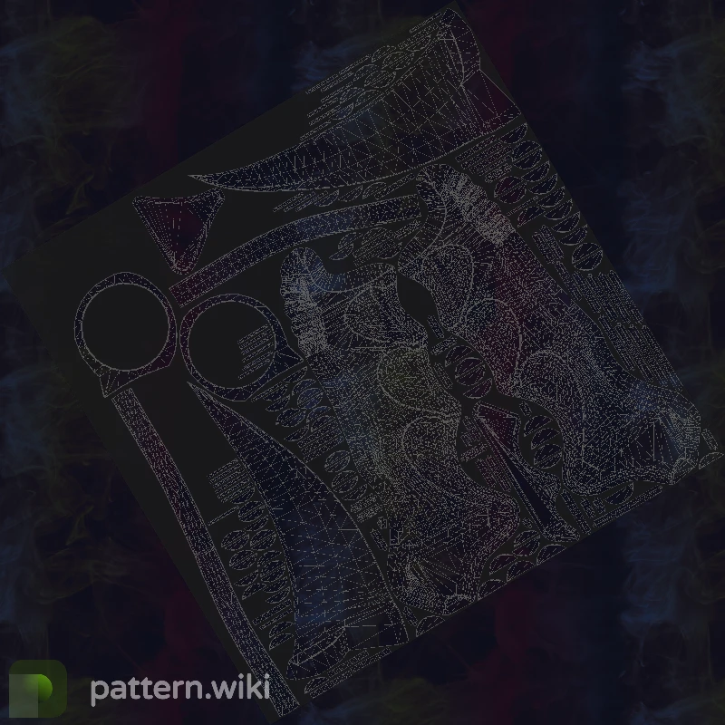 Karambit Doppler seed 369 pattern template