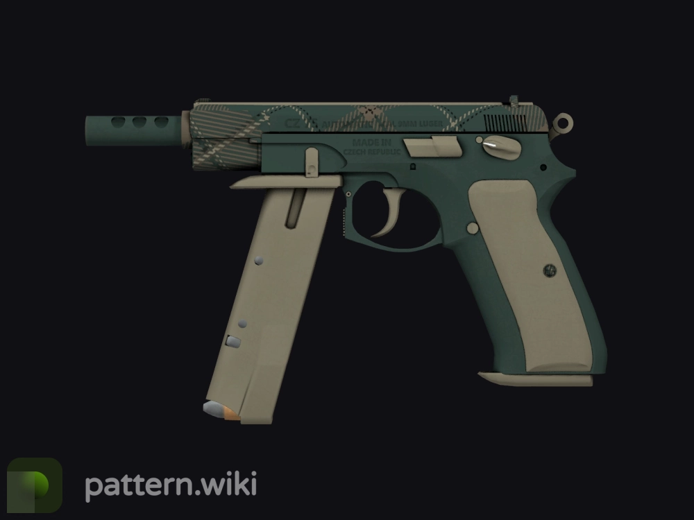 CZ75-Auto Green Plaid seed 682