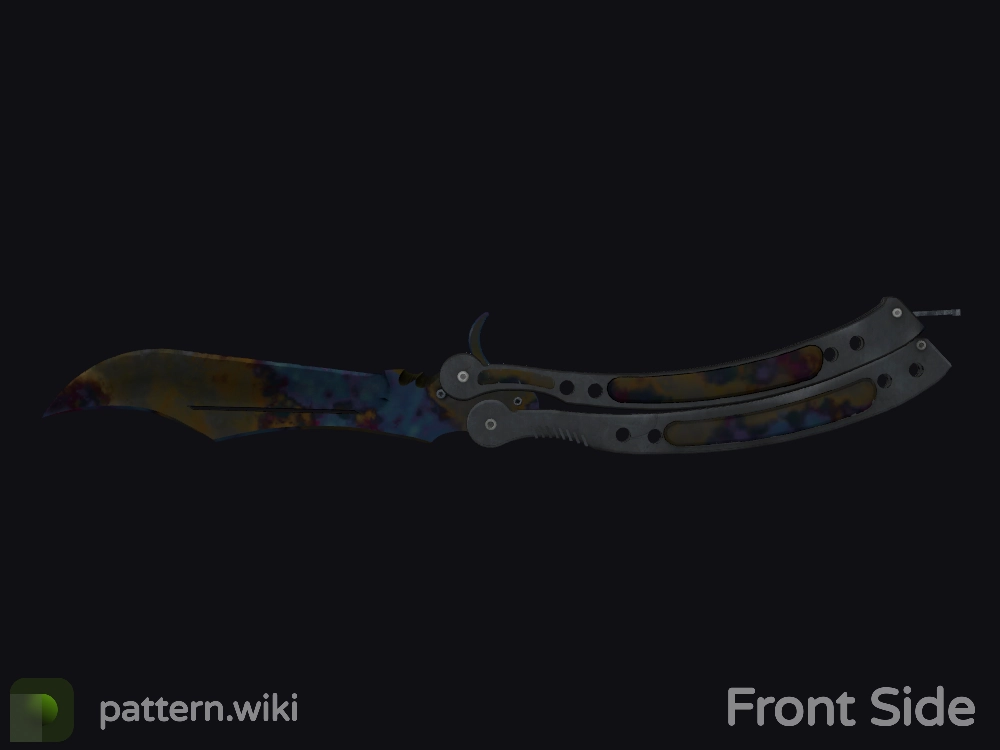 Butterfly Knife Case Hardened seed 540